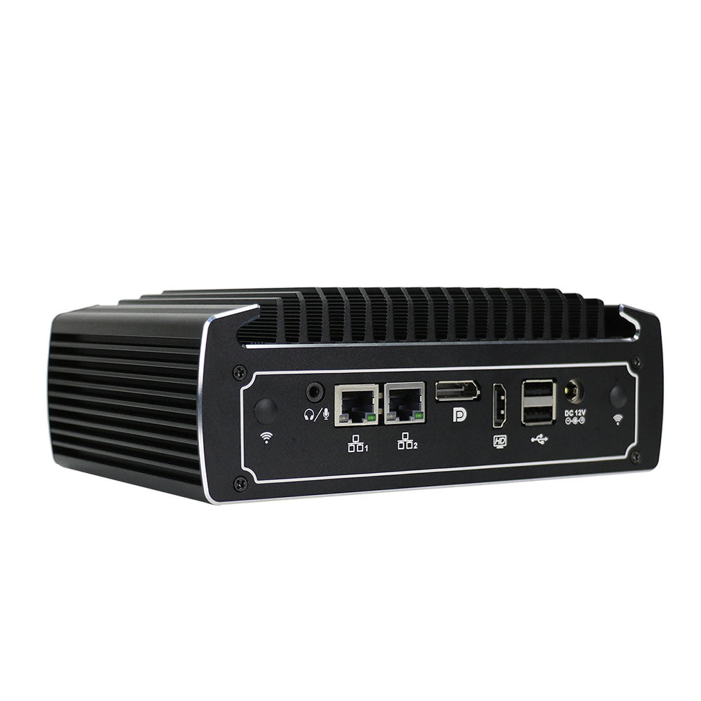 Partaker I28 Fanless Mini Computer Intel Core i5 8250U