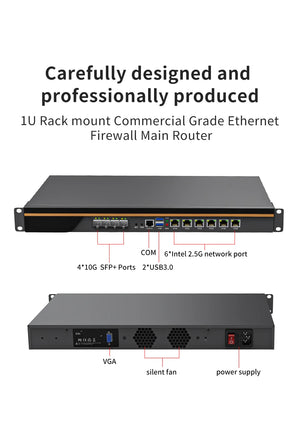 x86 firewall router board