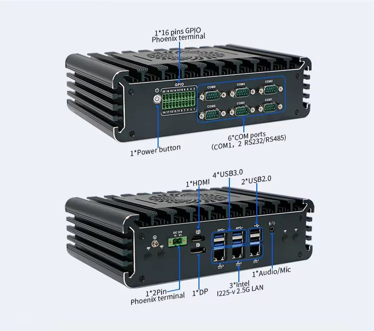 Partaker I12 Intel 11th Gen Industrial PC