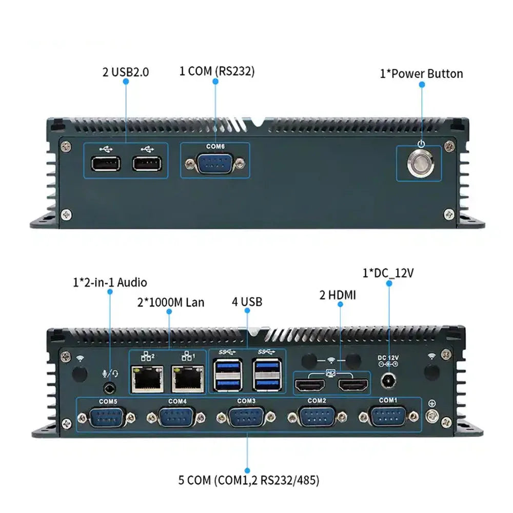 Partaker I8 Industrial PC N100