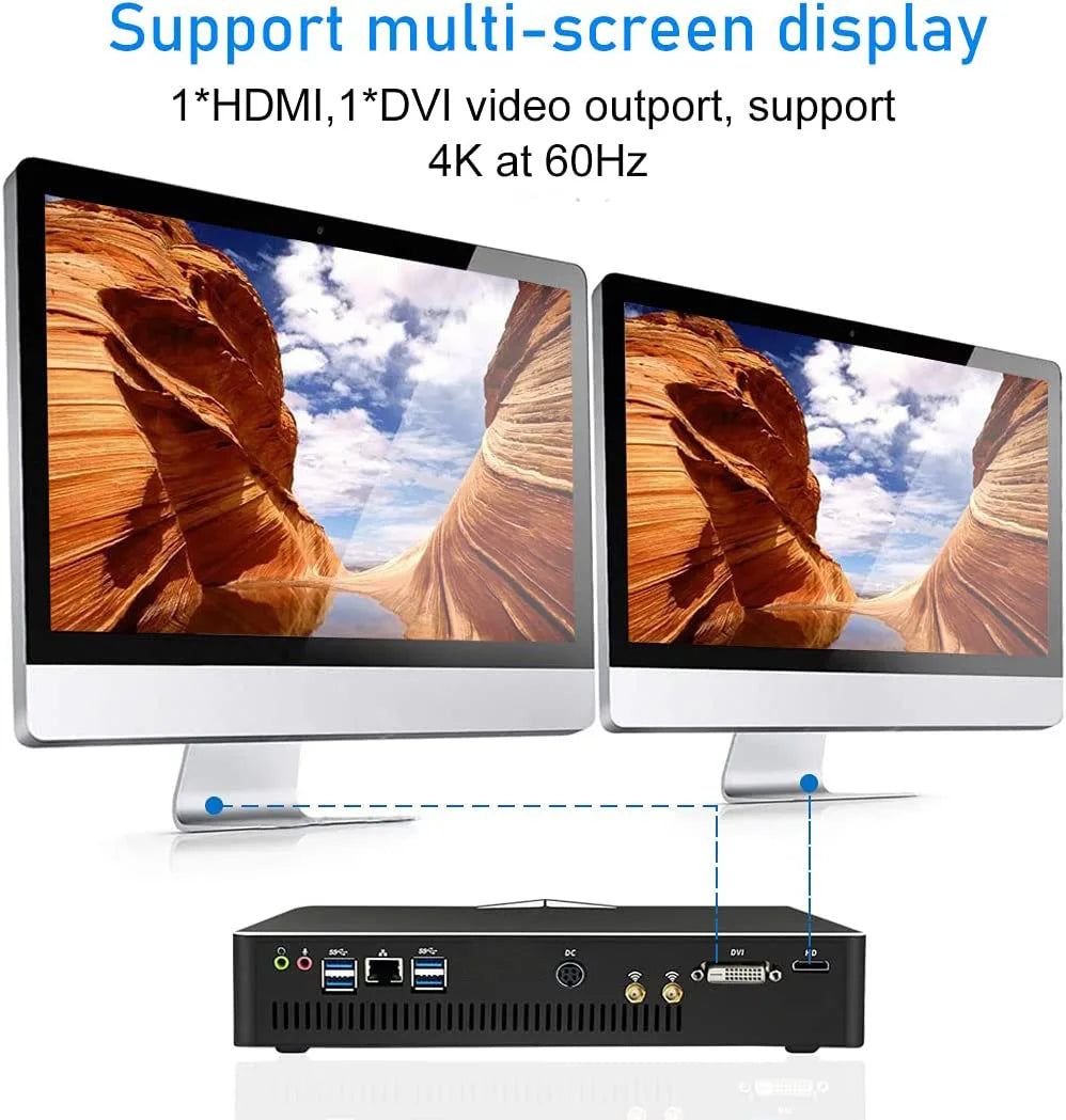 B24 9th Gen Mini PC Gaming Support RTX3050