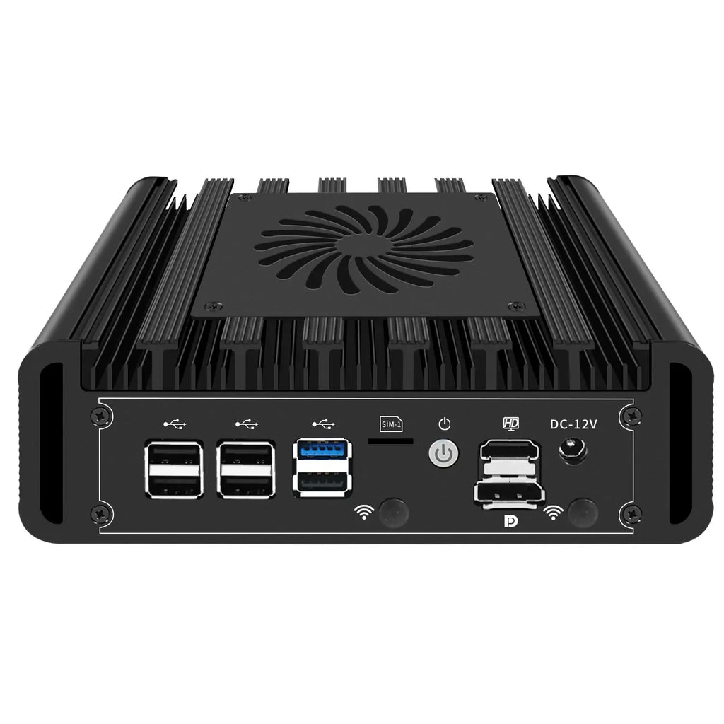 H5 Mini PC N100 2x10G SFP 3x2.5G LAN DDR5 NVMe PfSense/OPNsense