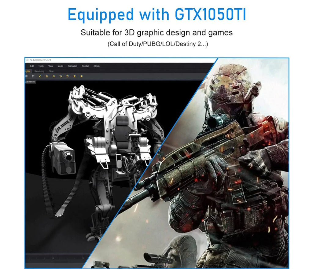 B24 9th Gen Mini PC Gaming Support RTX3050