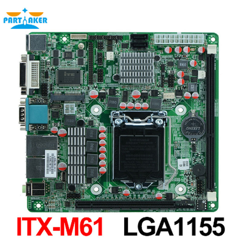 LGA1155 Socket i7 Industrial Motherboard-ITX-M61