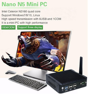 N9 Nano Mini PC With Intel Celeron N3160