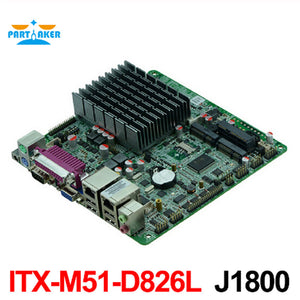 Mini Itx Mainboard With J1800 CPU Fanless designed