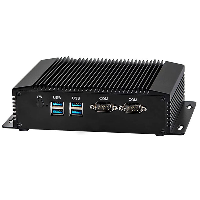 I23 Fanless Industrial Mini PC Windows 10 Pro Intel Core i3 4010Y 2955U