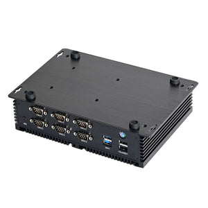 I11 Fanless Industrial Mini PC Intel Core I3 I5 I7 with 6 COM