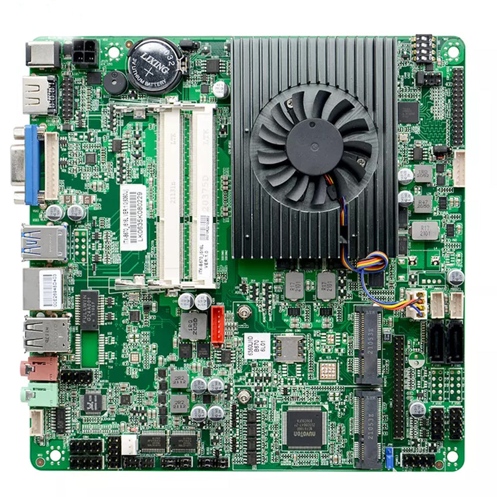 Mini Itx mainboard X86 ITX-B671_I512L I5 6200U Support 2 RAM