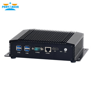 I29 Industrial Fanless Soft Router  6x 2.5GbE i225 LAN Mini PC