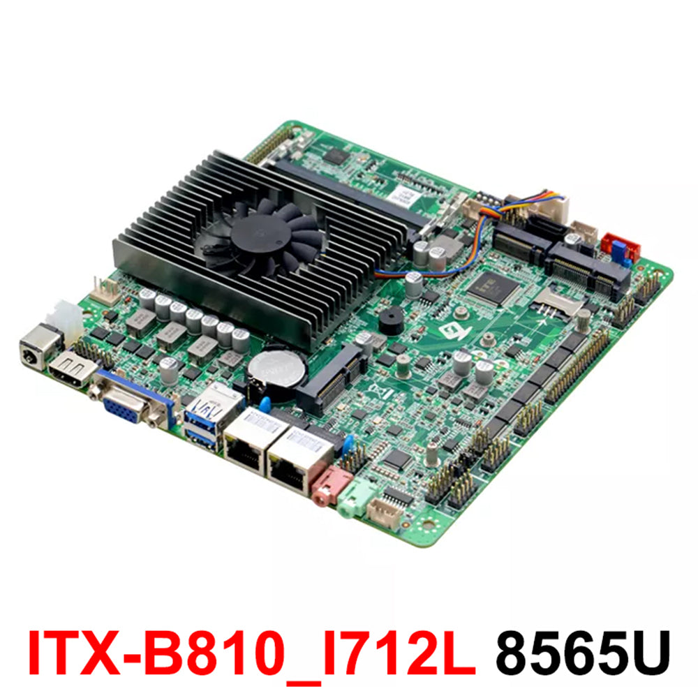 Partaker ITX-B810_I712L Thin ITX Mainboard 2 LAN 6 COM