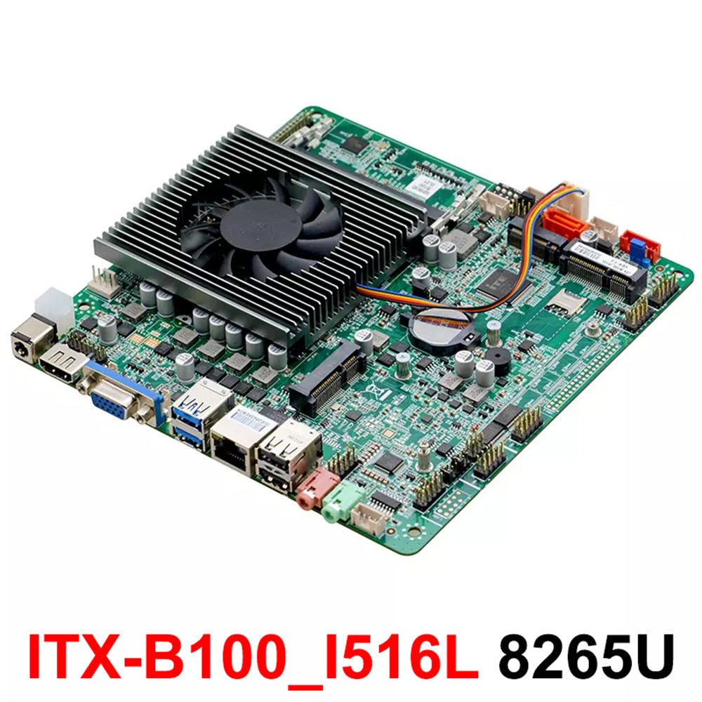 Partaker Thin ITX Motherboard Intel Core I5 8265U ITX-B100_I516L