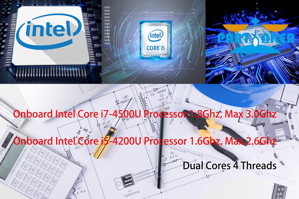 Industrial mini pc intel core i5 4200U i7 4500U 4650U with 6COM