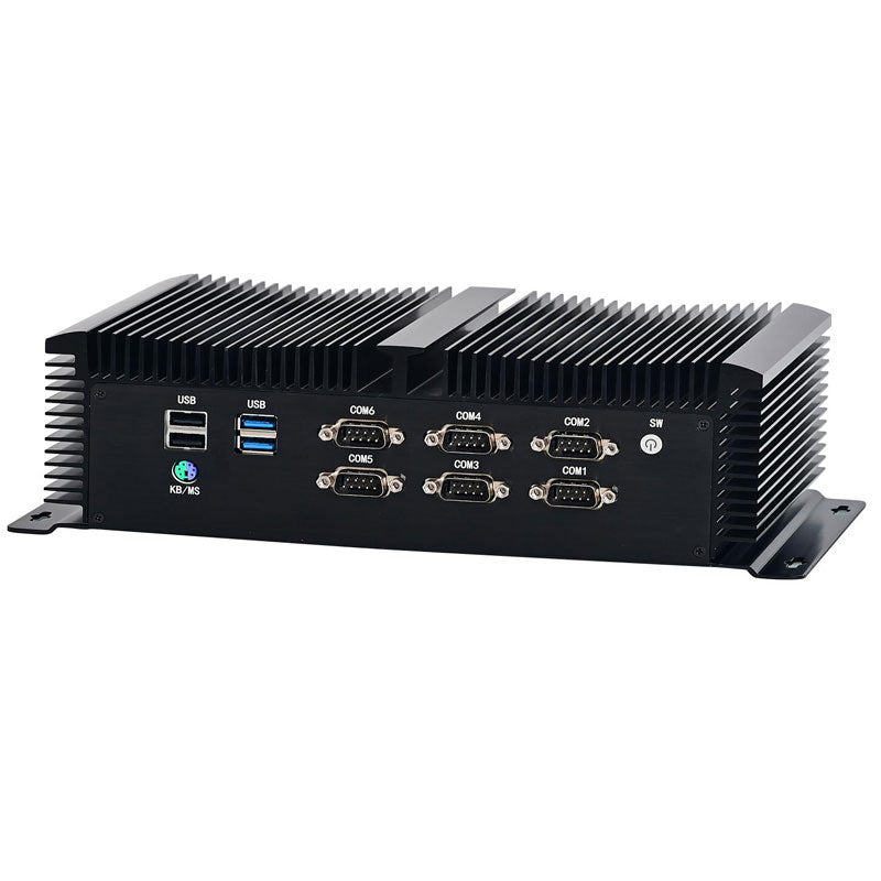 Industrial Fanless Mini PC I6 Core i5 i7 with Dual LAN Computer