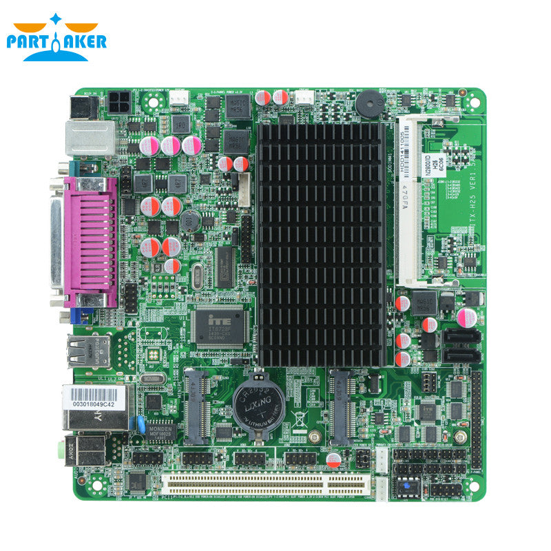 Mini Itx Industrial Embedded Motherboard Itx_H25_28 N2800