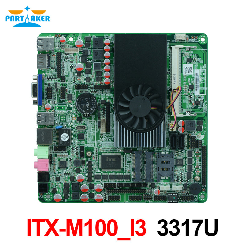 Intel I3 3317U ITX-M100_I3 Industrial Thin mainboard