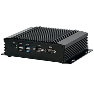 I23 Fanless Industrial Mini PC Windows 10 Pro Intel Core i3 4010Y 2955U